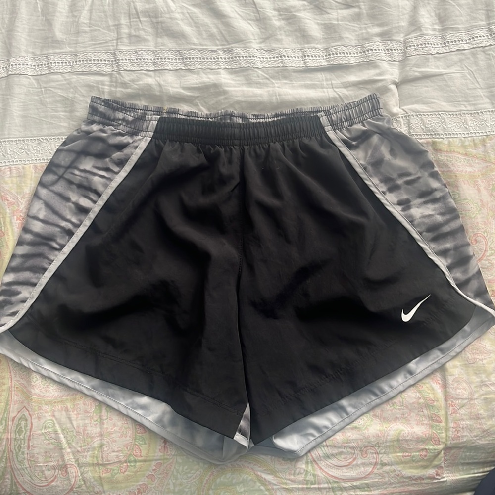 Black and Gray Nike shorts